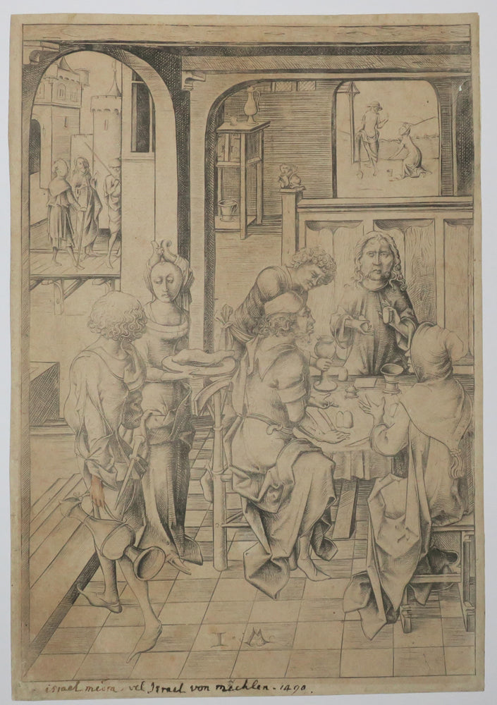 Le Dîner à Emmaüs. c.