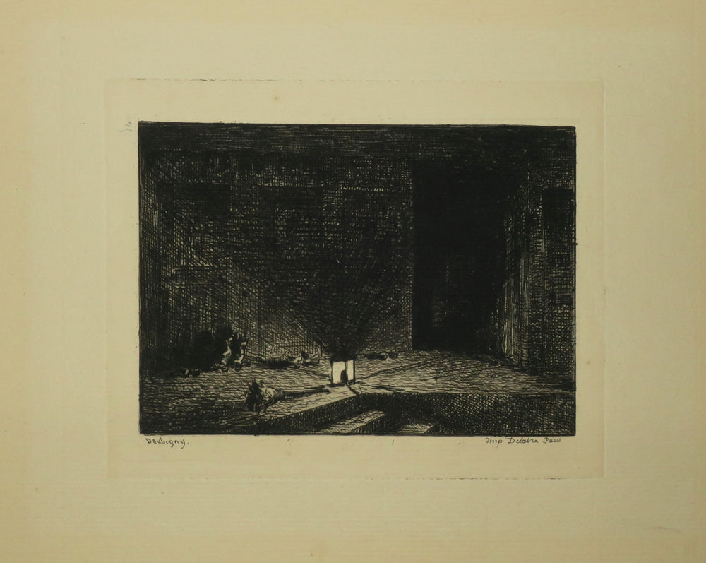 Intérieur d'une auberge (Le corridor d'une auberge). De la suite