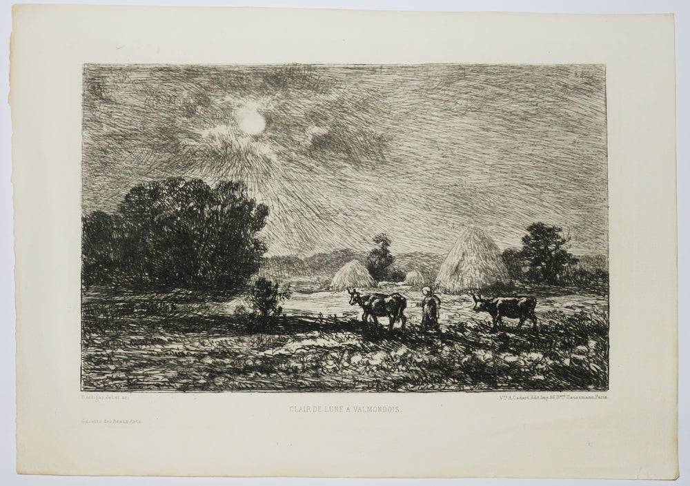 Clair de lune à Valmondois.