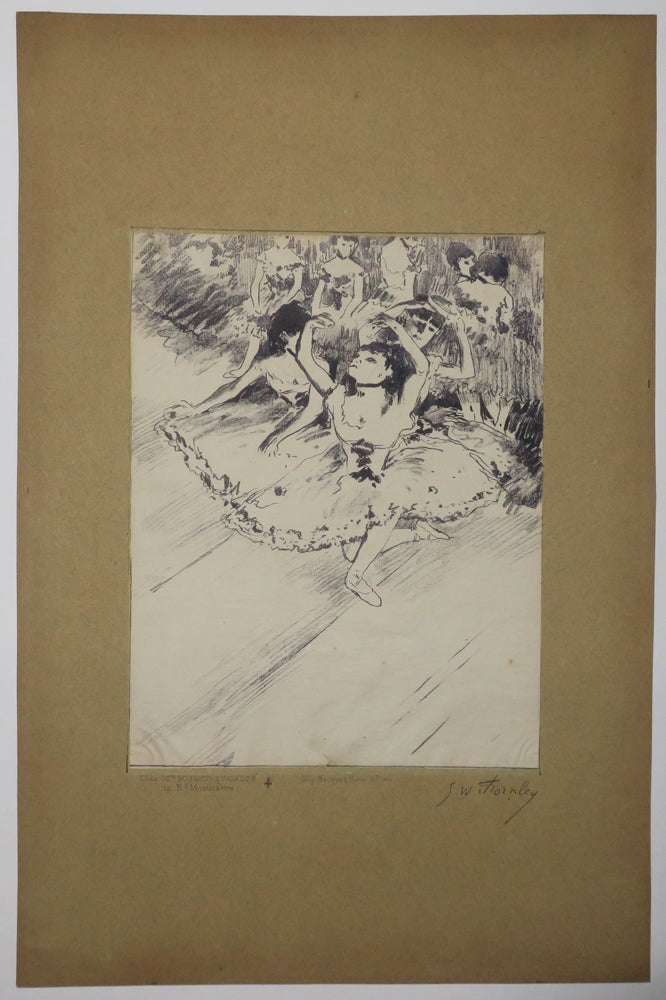 Danseuses de ballet.