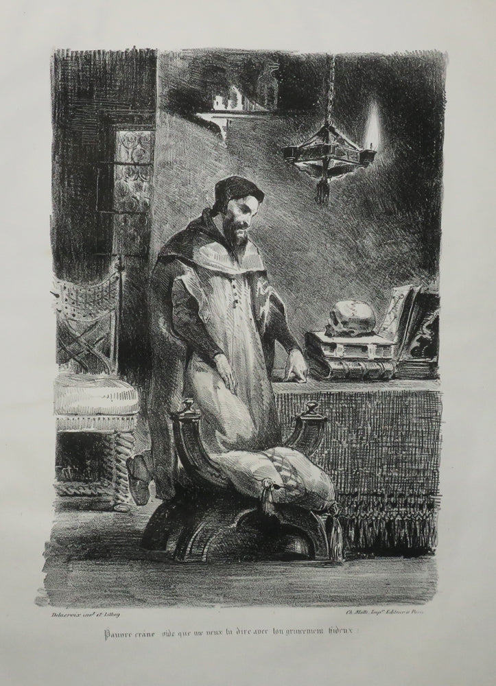 Faust dans son cabinet.