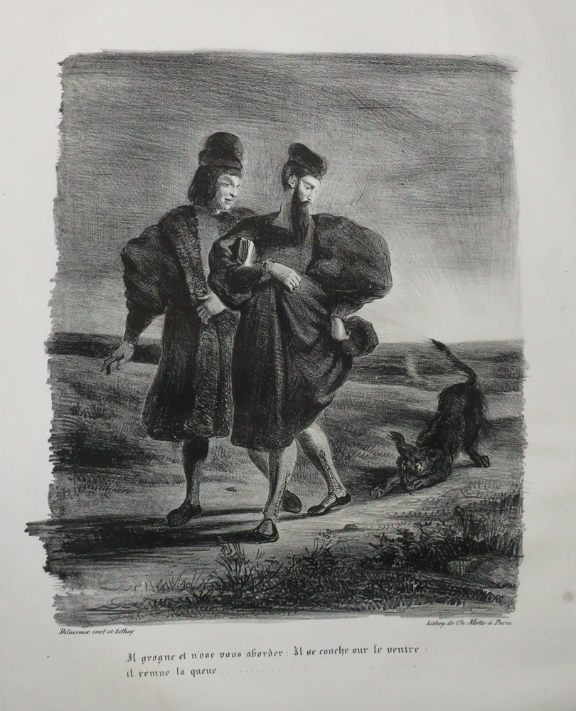 Faust, Méphistophélès et le Barbet.