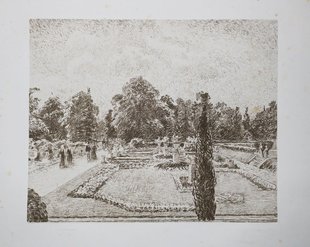 Jardin anglais, près de Londres.