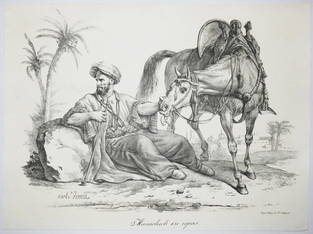 Mameluck en repos.