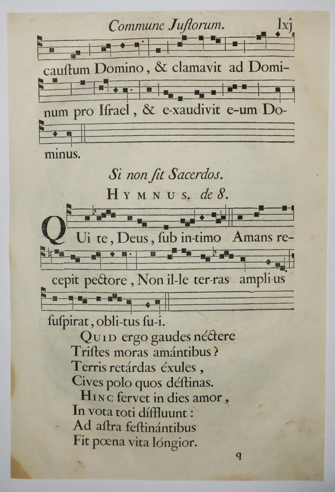 Kapitipède sur antiphonaire XVIII.