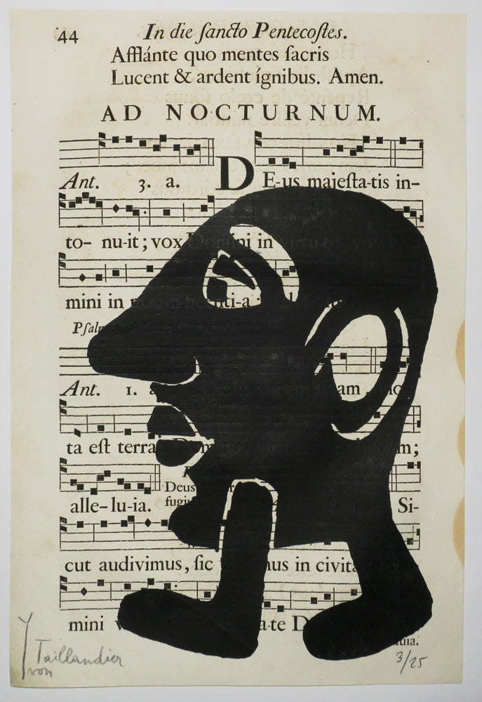 Kapitipède sur antiphonaire XVIII.