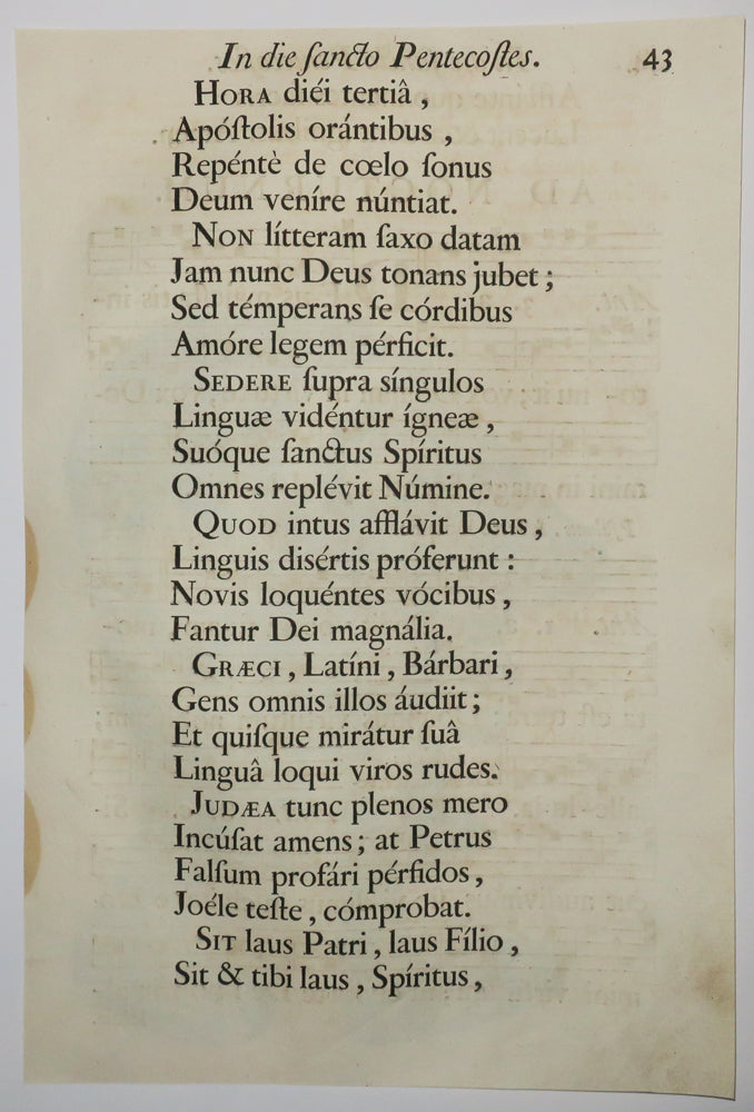 Kapitipède sur antiphonaire XVIII.