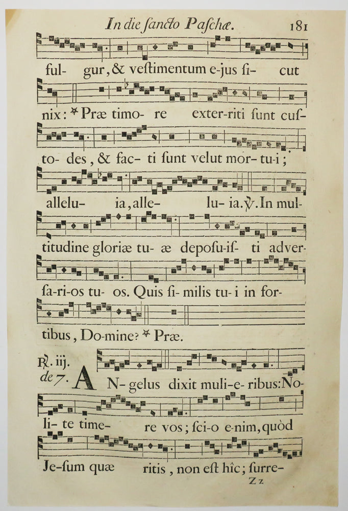 Kapitipède sur antiphonaire XVIII.