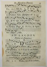 Charger l'image dans la galerie, Kapitipède sur antiphonaire XVIII.