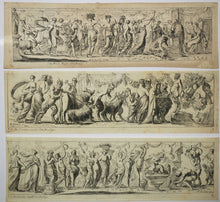 Charger l'image dans la galerie, Suite de douze pièces: Bacchanales, Danse, Sacrifices… 1617-