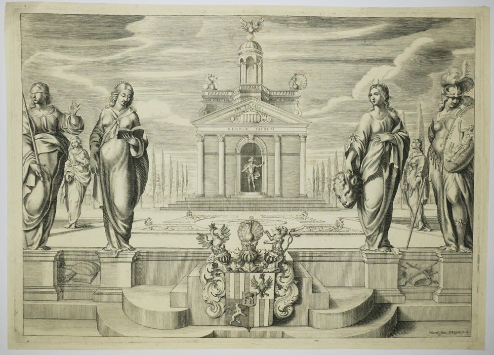 Allégorie, Le Temple de la Gloire.