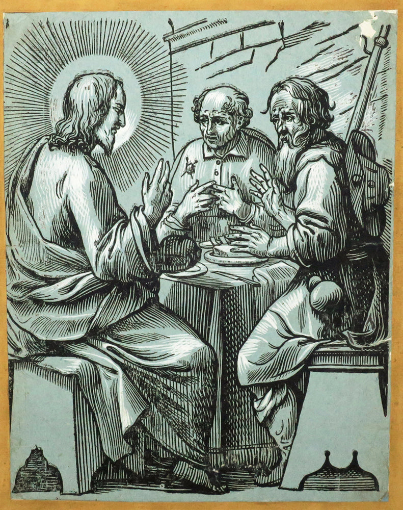 Le Christ à Emmaüs.