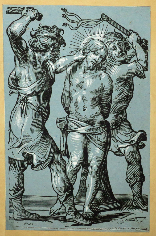 La flagellation du Christ.