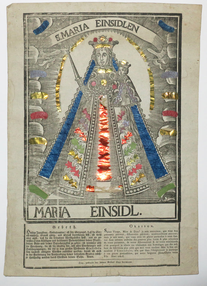 Sainte Marie d'Einsiedeln, Notre-Dame des Ermites (Suisse, Canton de Schwitz).