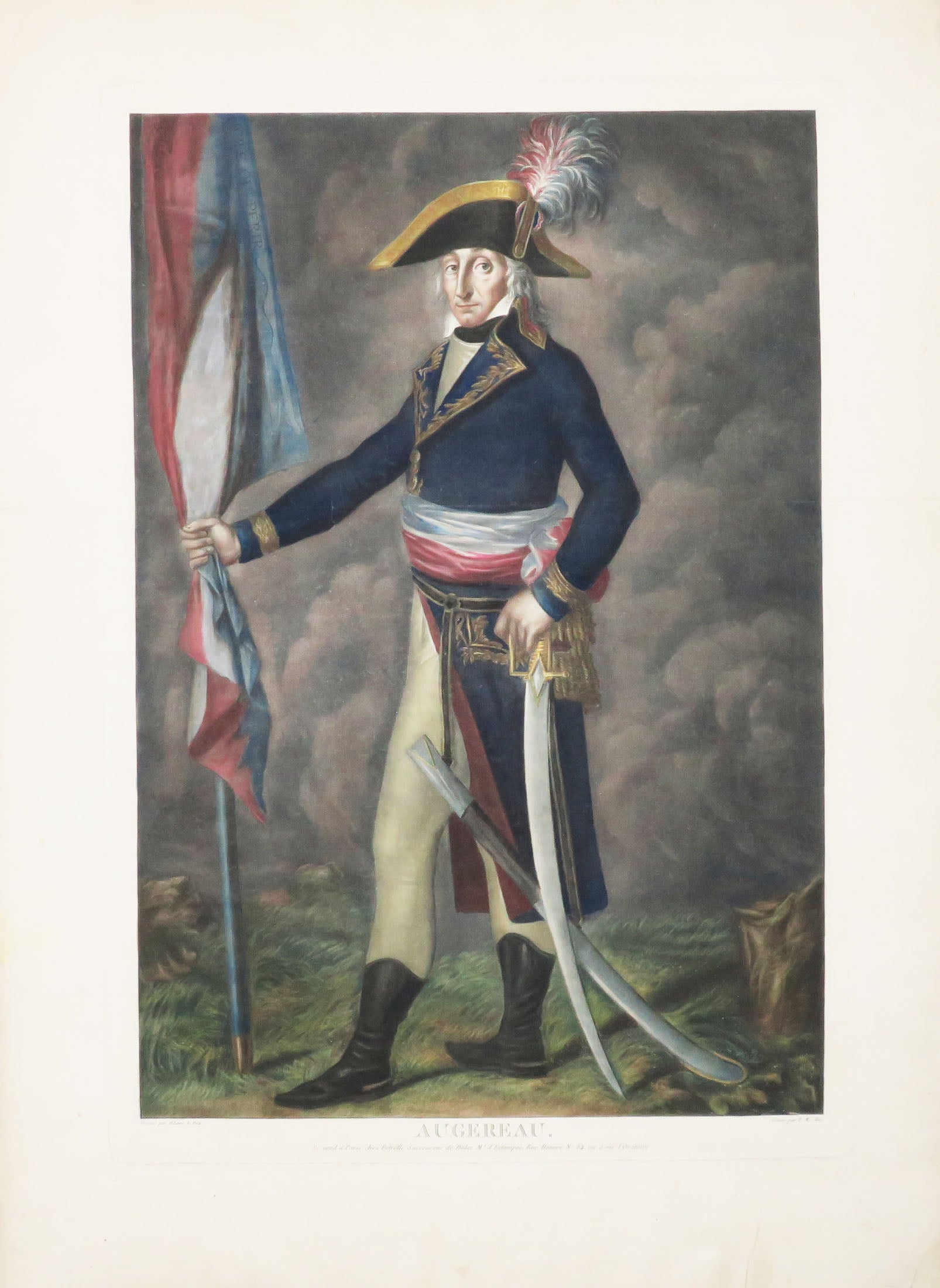 Portrait du Général Pierre-François-Charles Augereau (1757†1816), en pied.