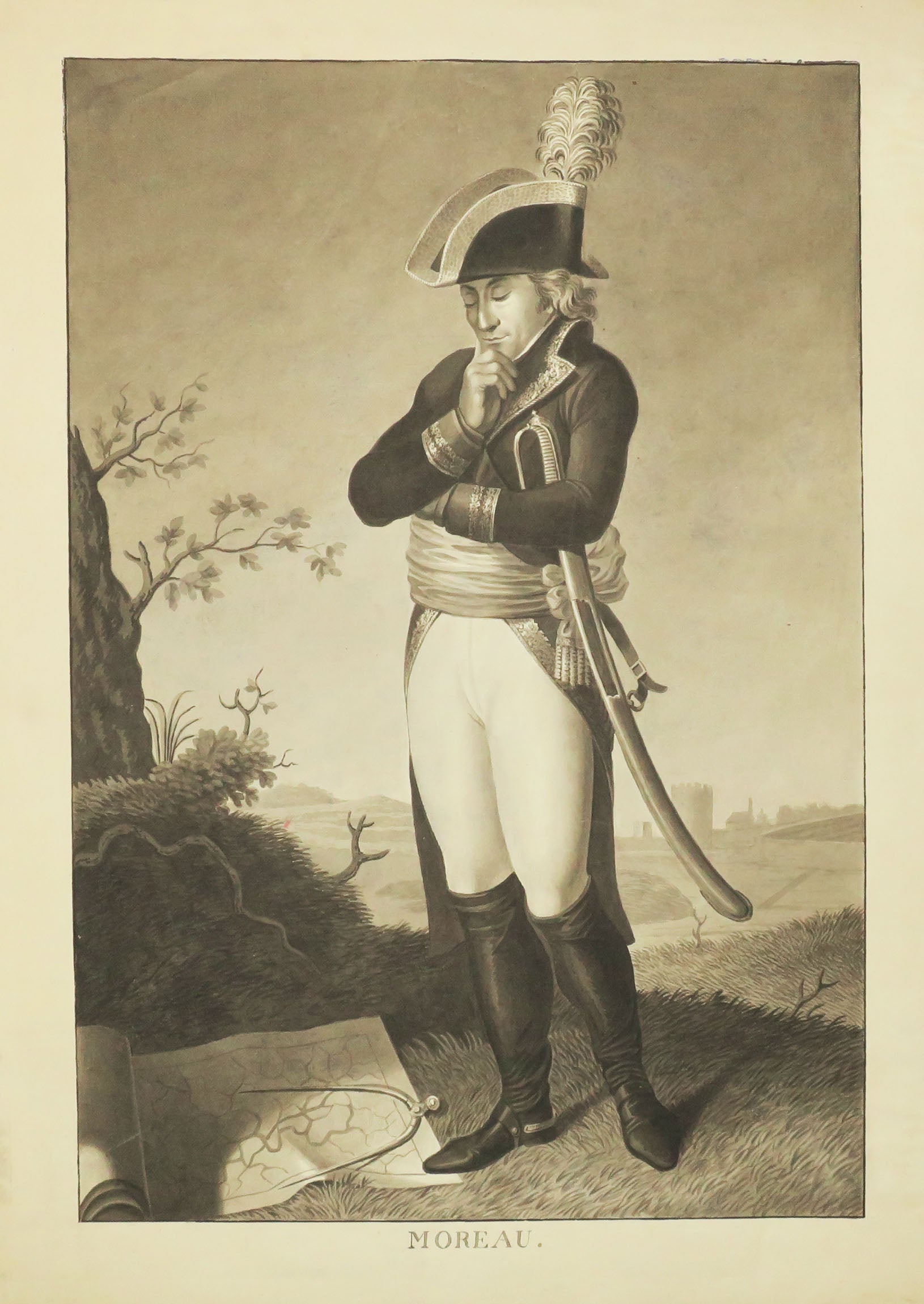 Portrait du Général Moreau, en pied.