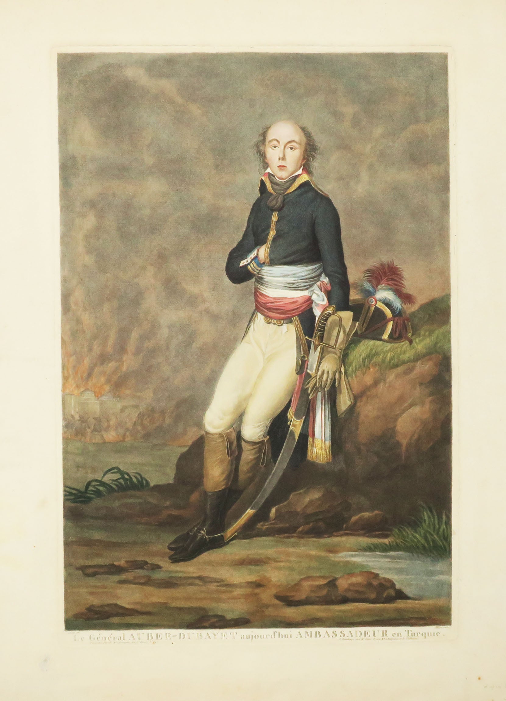 Portrait du Général Auber-Dubayet aujourd'hui Ambassadeur en Turquie.