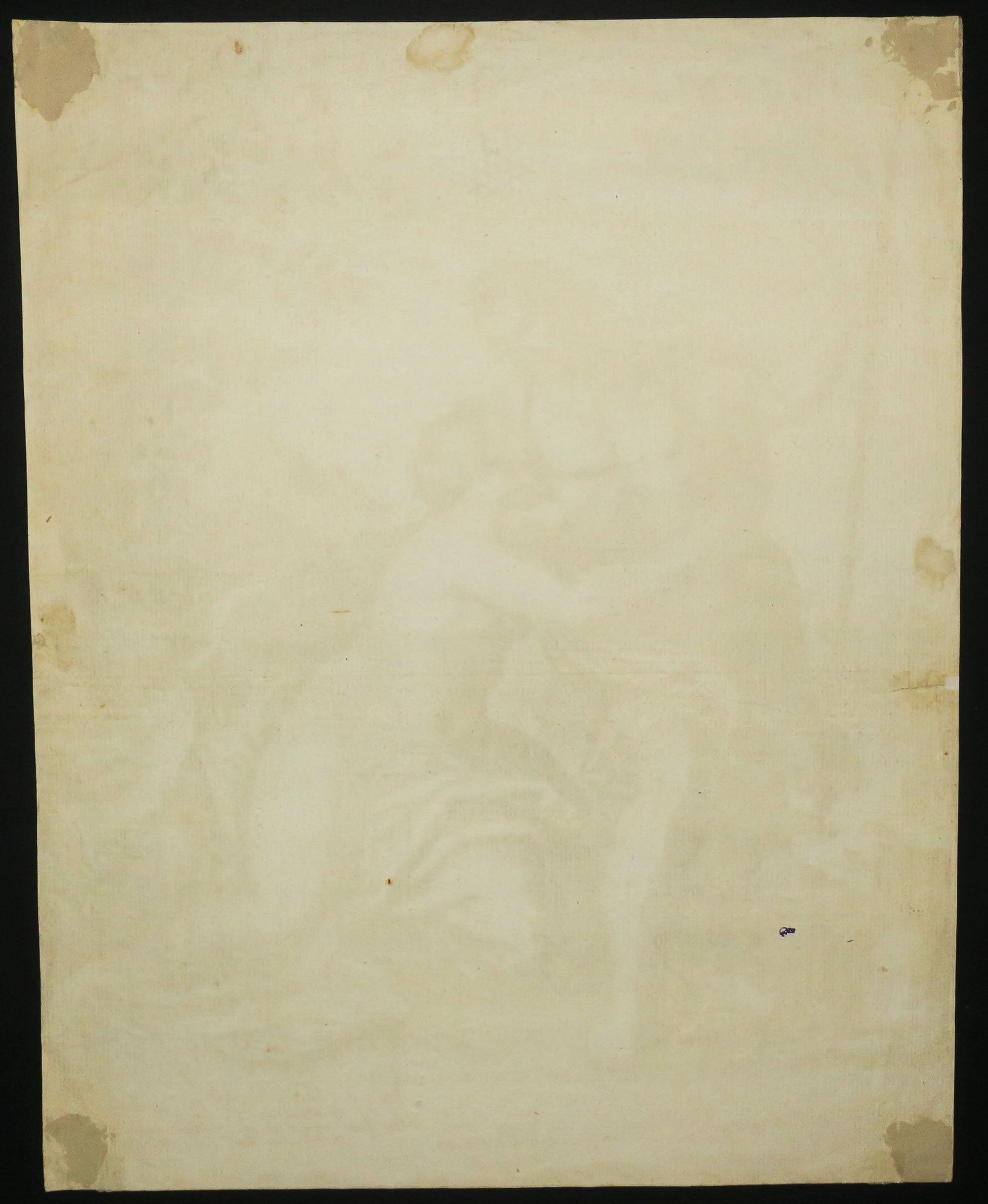 Vénus et Adonis avec Cupidon. Omnis Amans Amens.