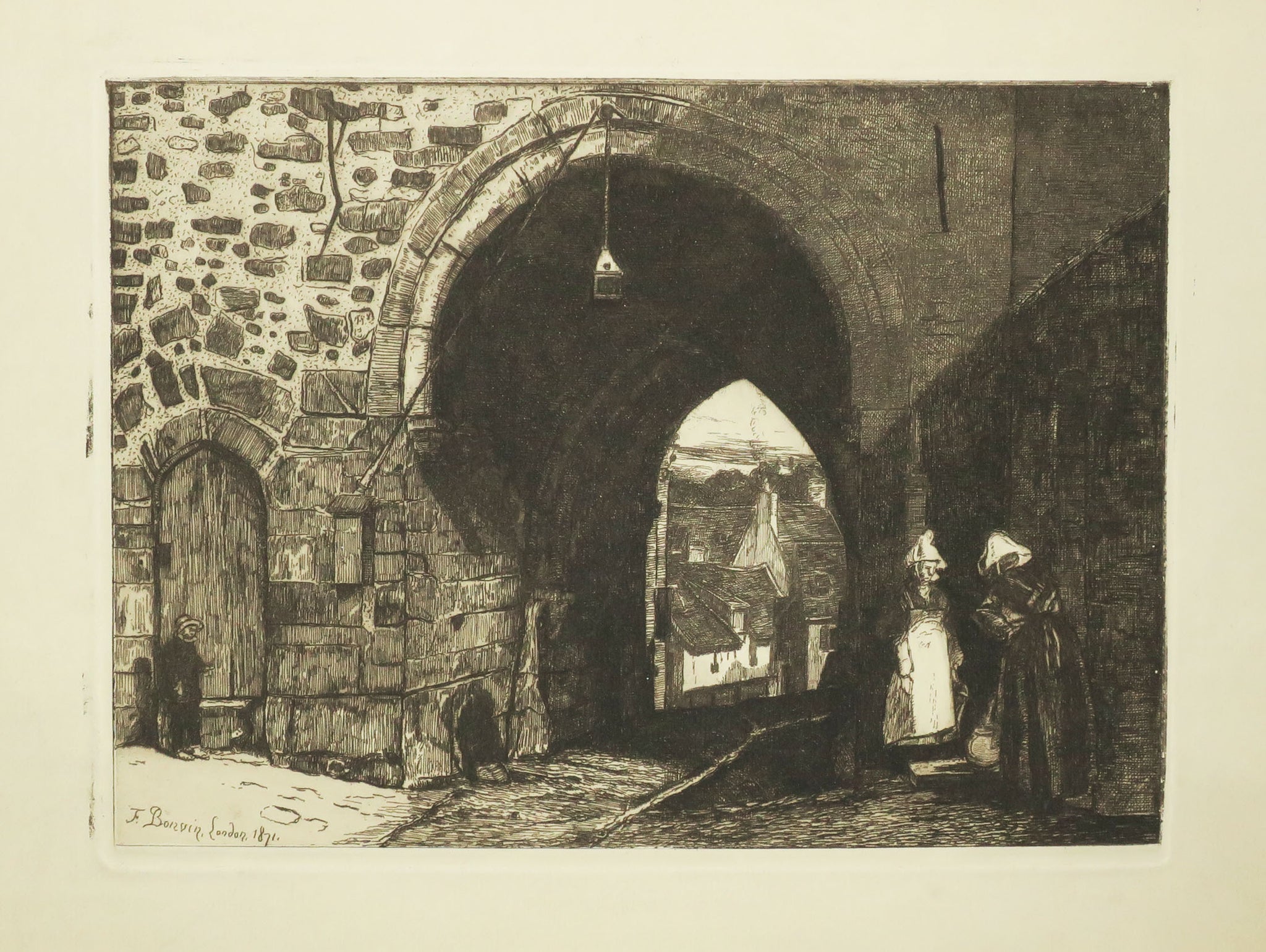 La Porte de St Malo à Dinan.