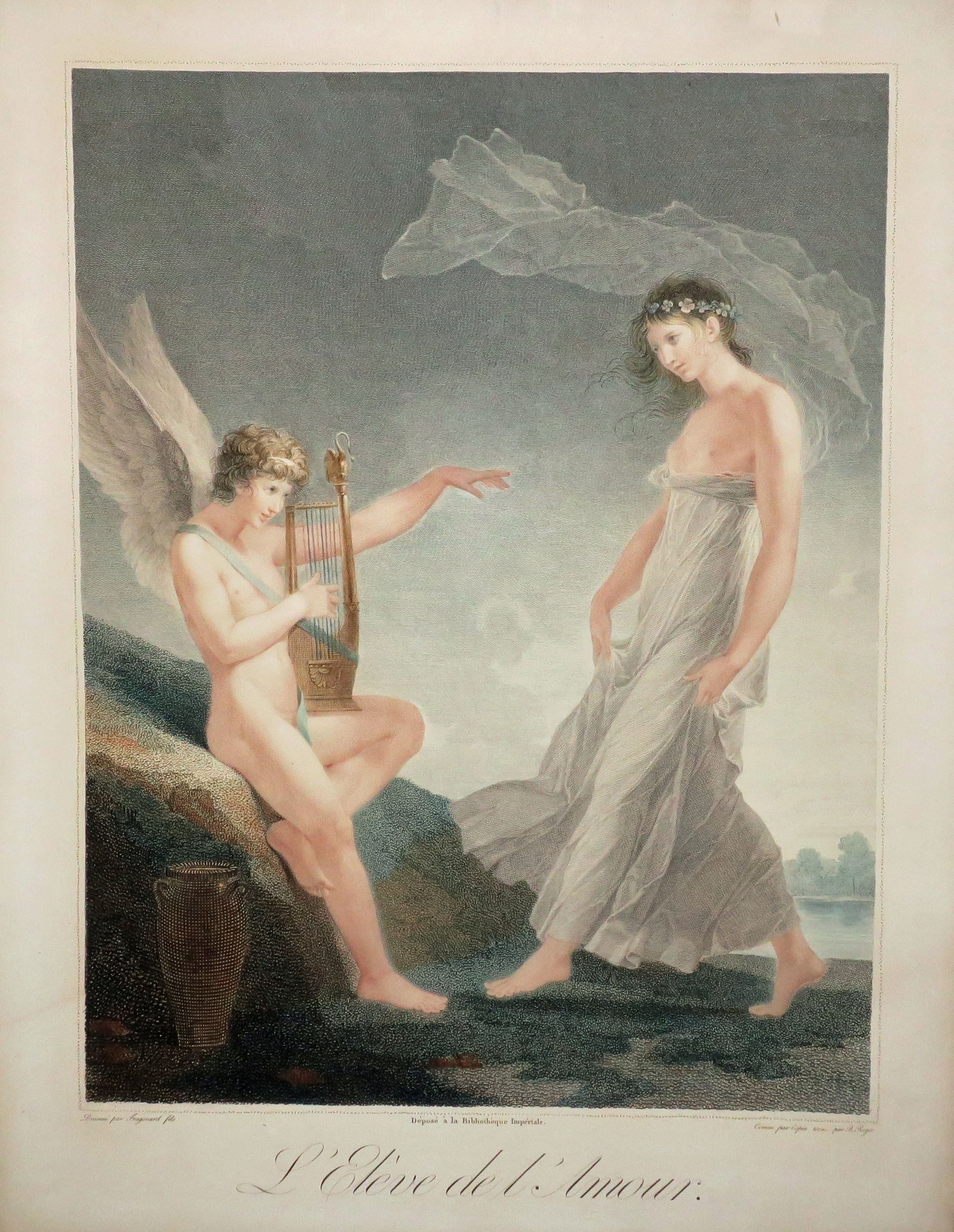 L'Elève de l'Amour & La jeune initiée. c.