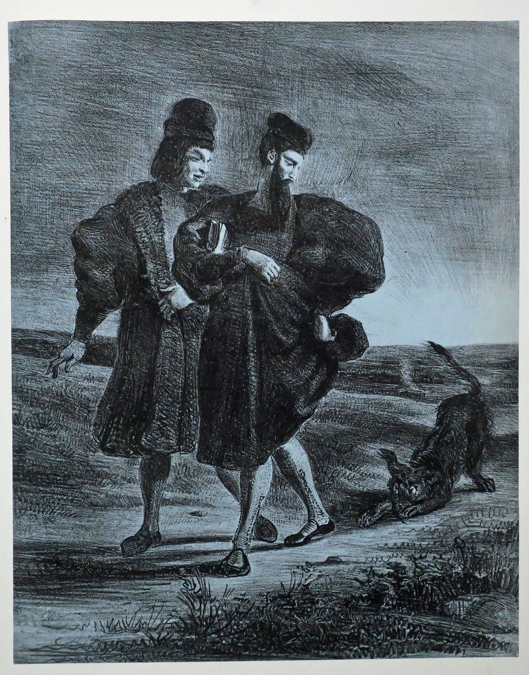 Faust, Méphistophélès et le Barbet.