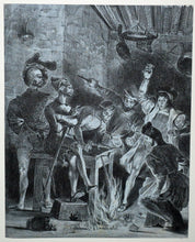 Charger l'image dans la galerie, Méphistophélès dans la taverne des étudiants.