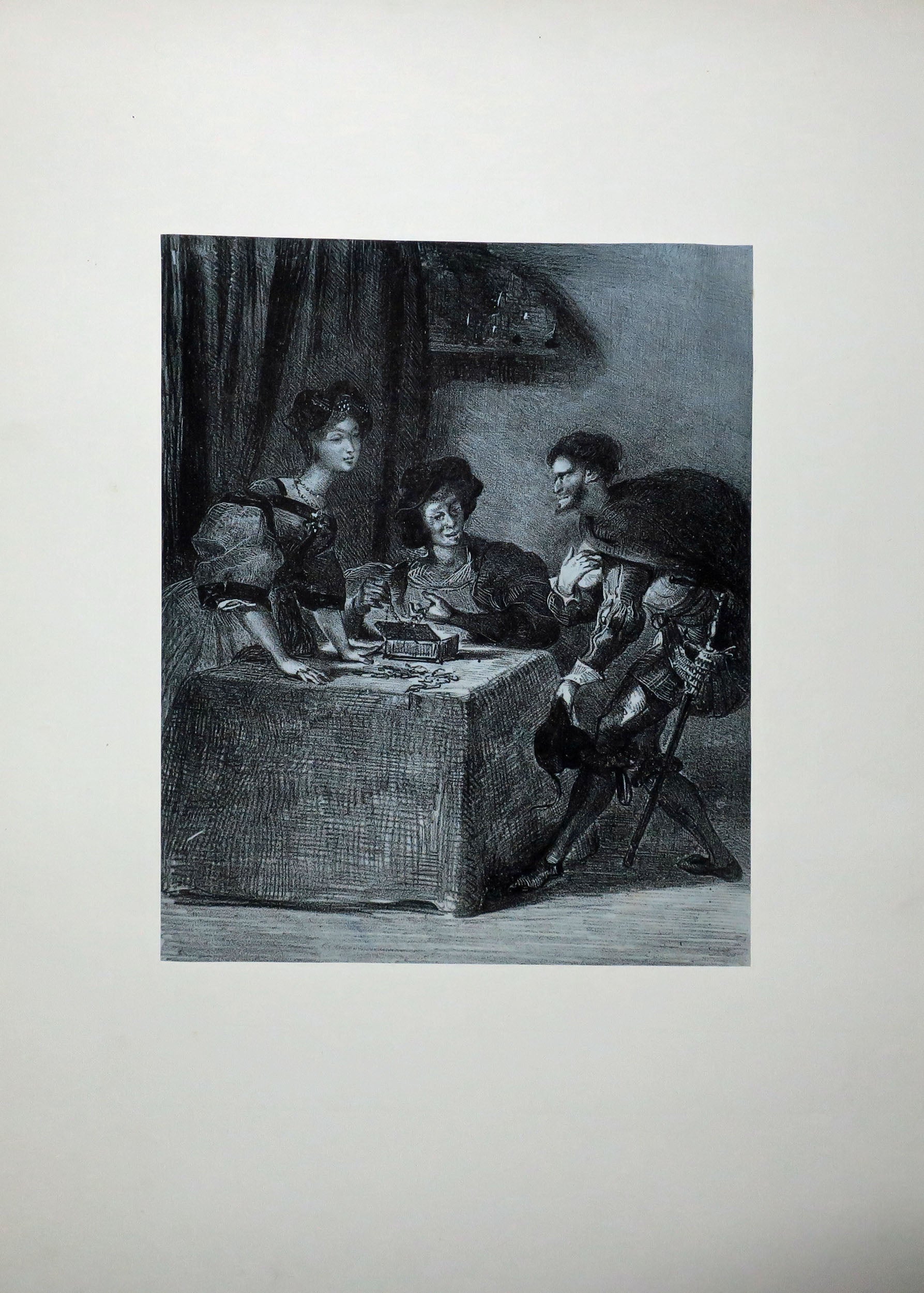 Méphistophélès se présente chez Marthe.