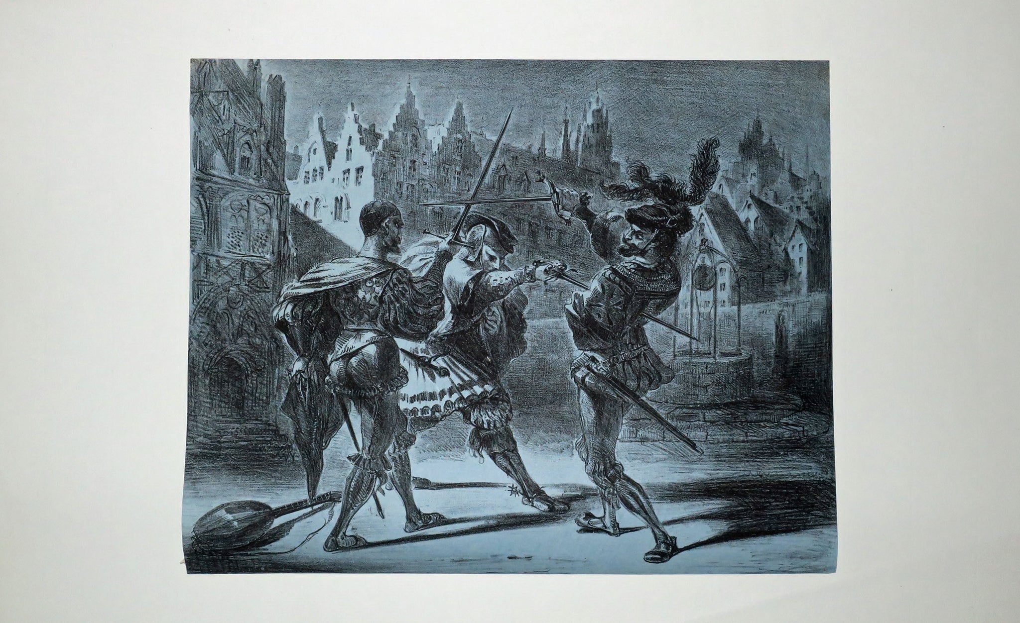 Duel de Faust et de Valentin.