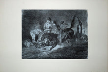 Charger l'image dans la galerie, Faust et Méphistophélès galopant dans la nuit du Sabbat.