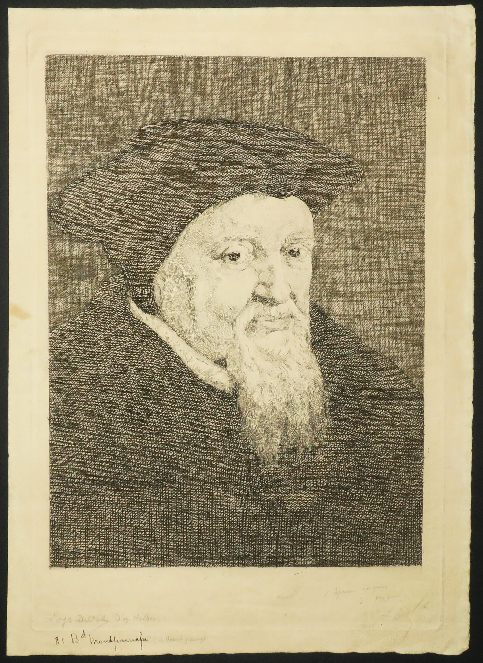 Portrait d'Ulrich Zwingle.
