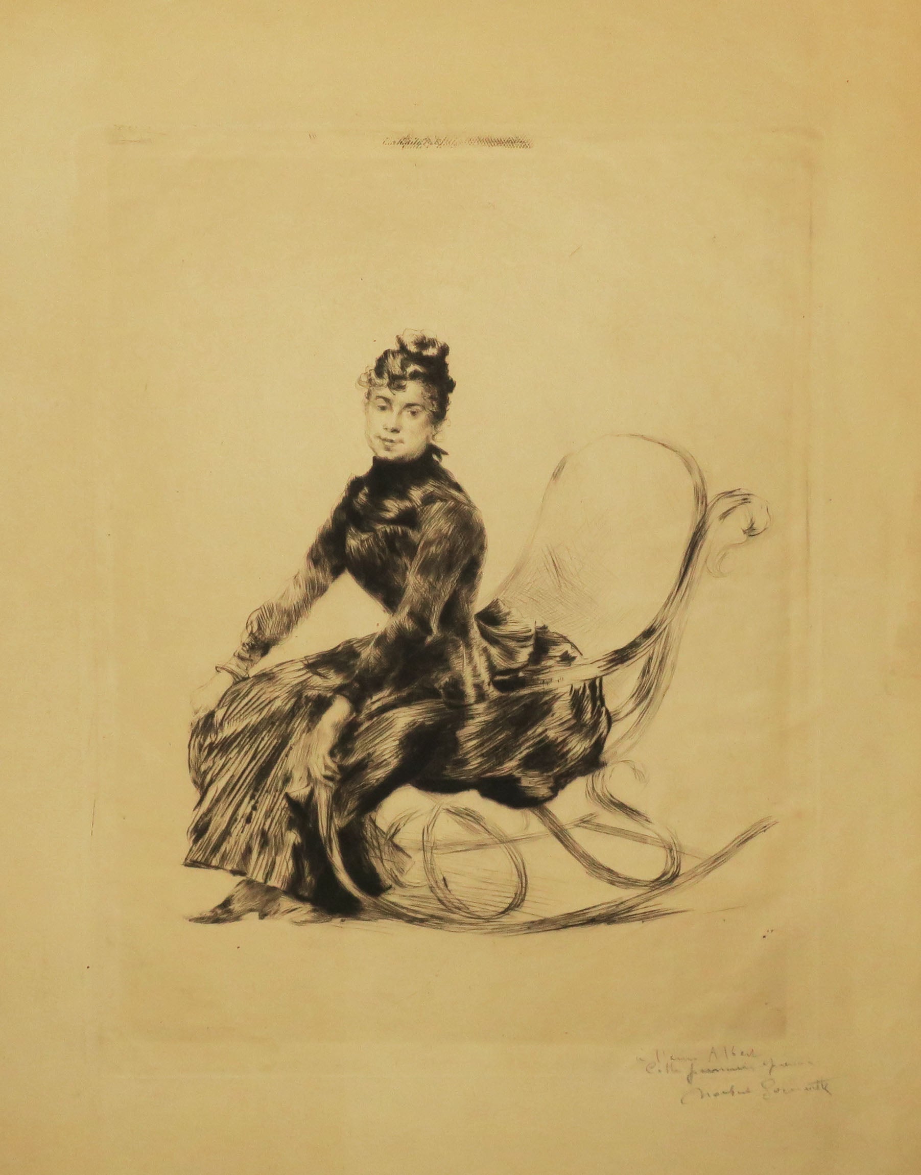 Rocking Chair (ou Bertha Lucas).