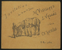 Charger l'image dans la galerie, Cartons d'invitation pour Expositions chez M. Charles Hessèle, 13 rue Laffitte, à Paris. c.