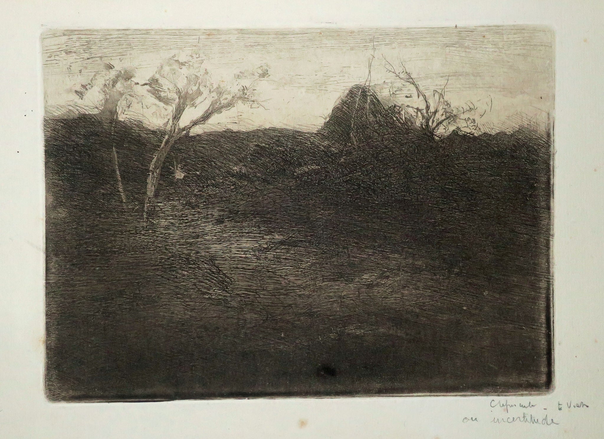 Crépuscule, ou Incertitude.