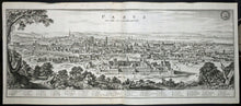 Charger l'image dans la galerie, Vue panoramique de Paris en 1620. (Parys wie solche 1620 anzusehen gewessen). 1655-