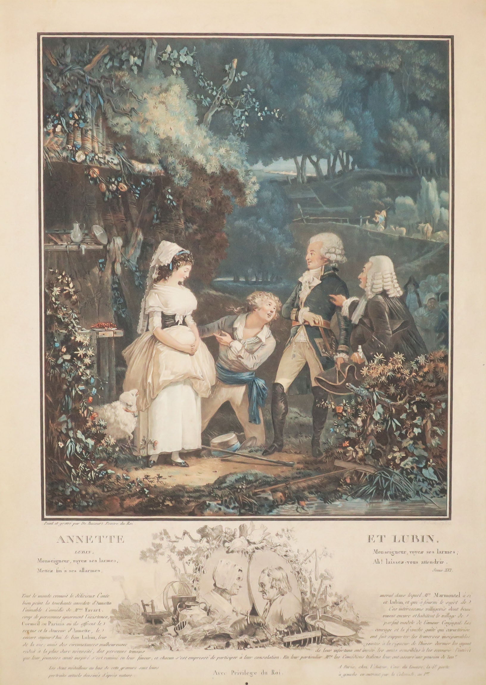 Annette et Lubin & La Vieillesse d'Annette et de Lubin. 1789 &