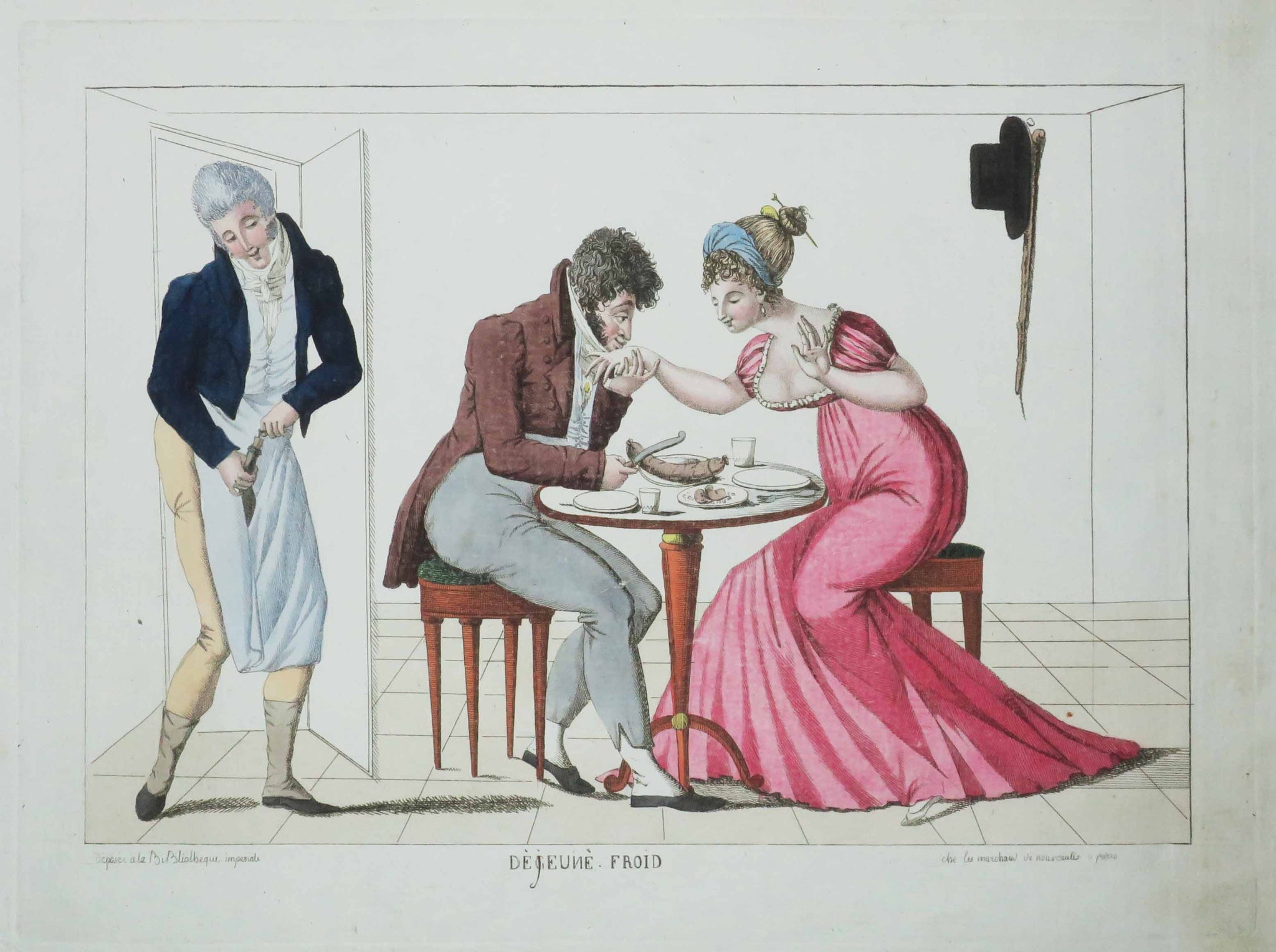 Déjeuné froid.