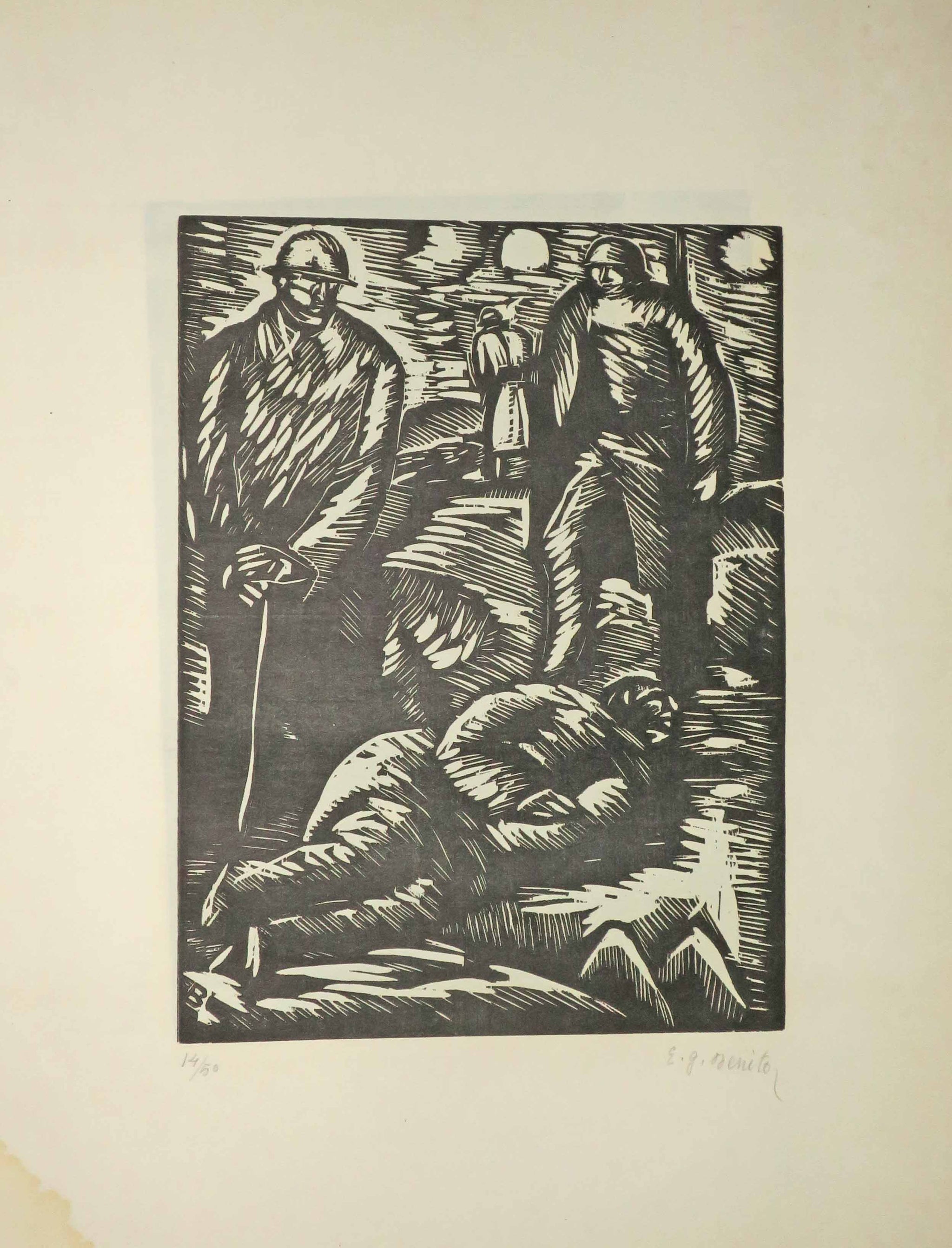 Ecce Homo. Douze compositions gravées sur bois par G. Benito.