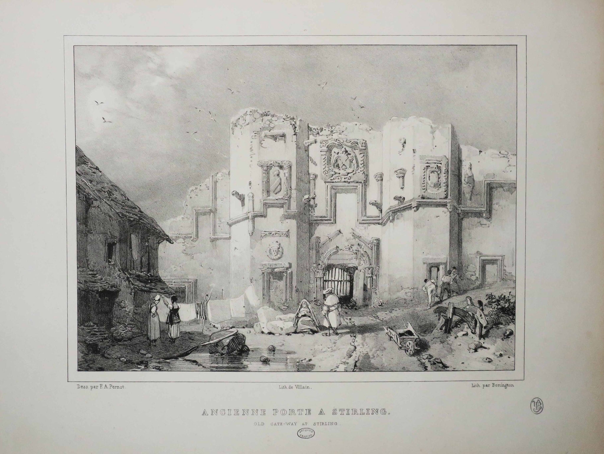 Ancienne porte à Stirling.