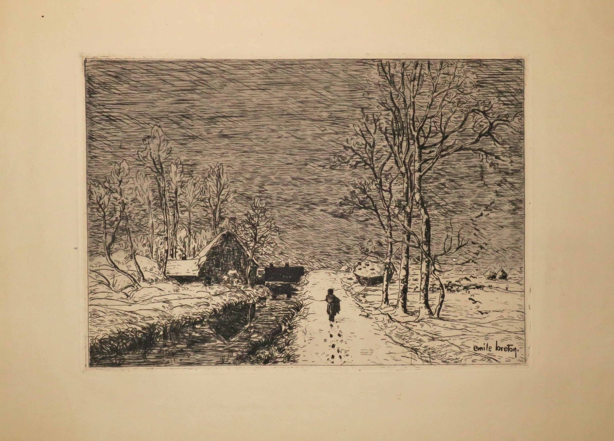 La neige.