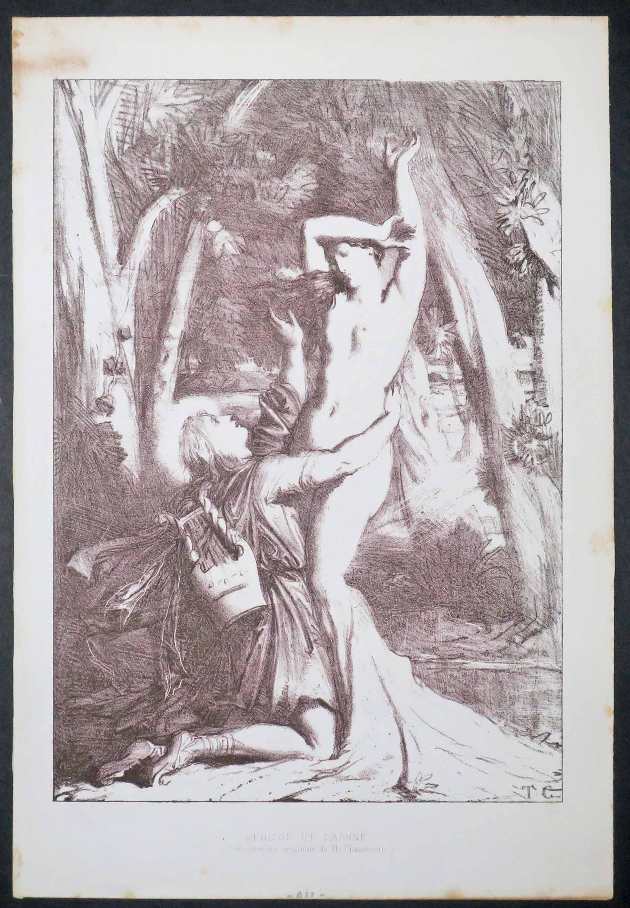 Apollon et Daphné.
