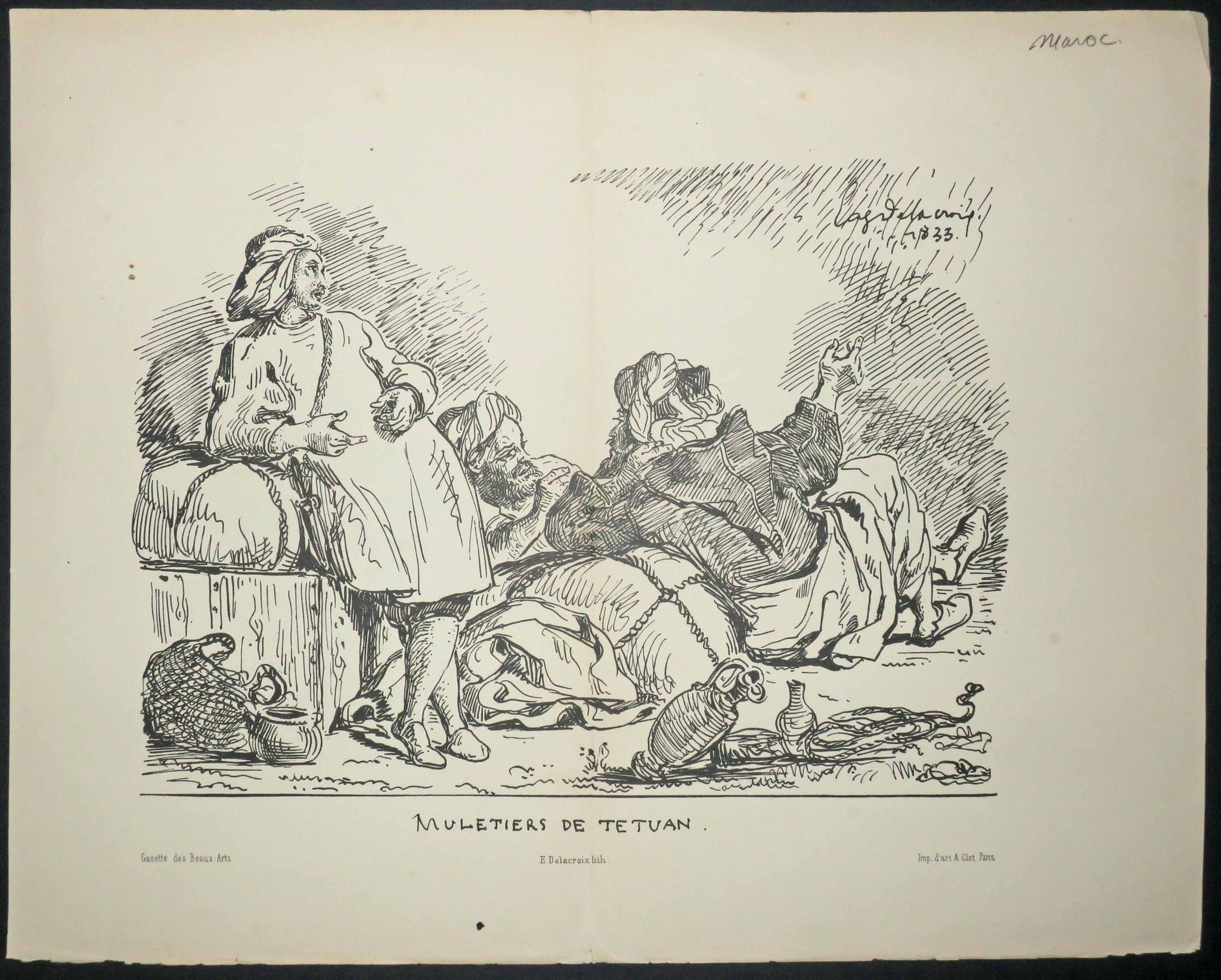 Muletiers de Tétuan.