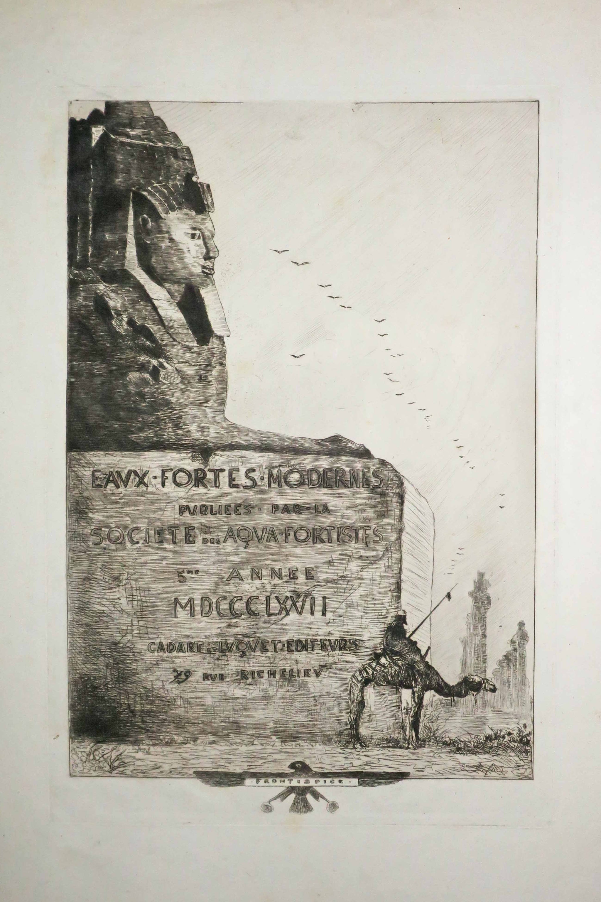 Frontispice pour Eaux-fortes modernes.