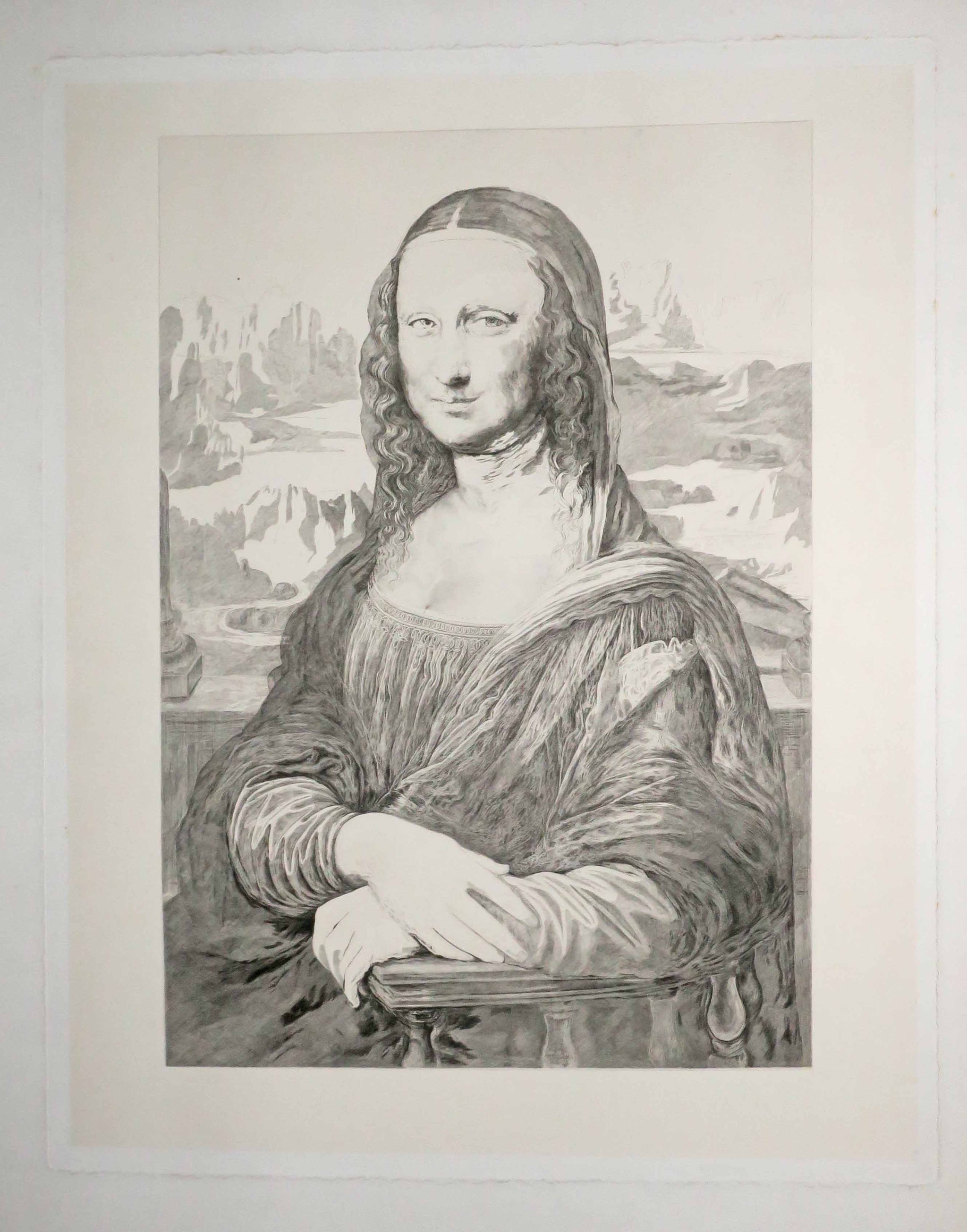 Portrait de Monna Lisa, la Joconde.