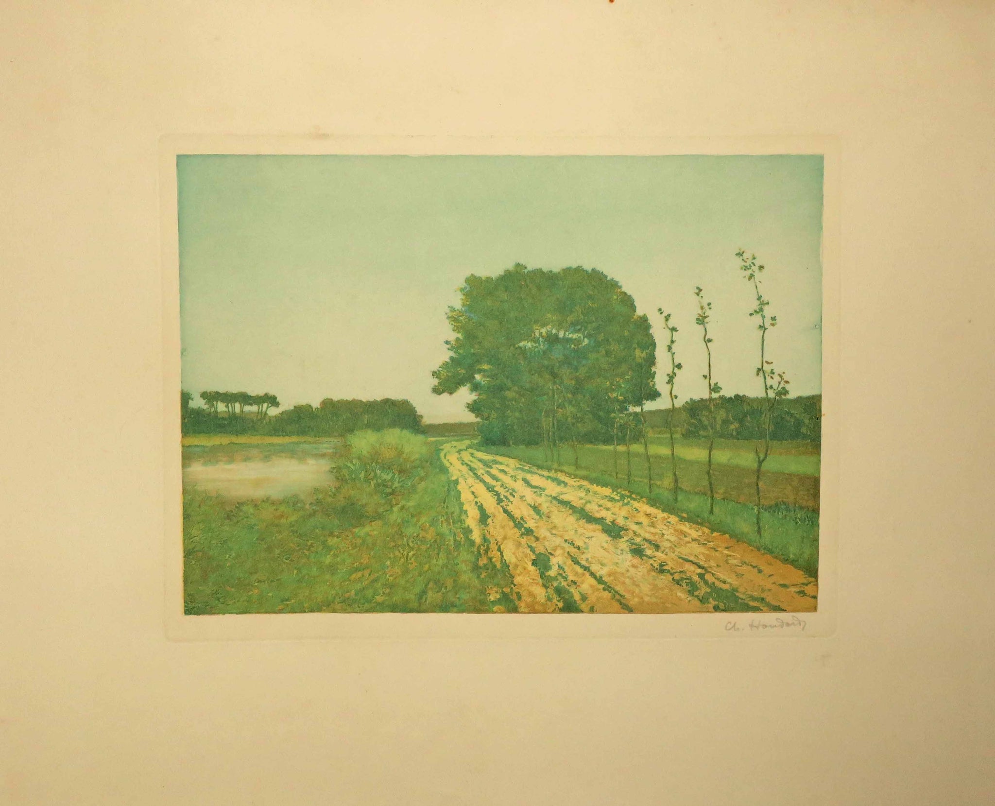 La route abandonnée.
