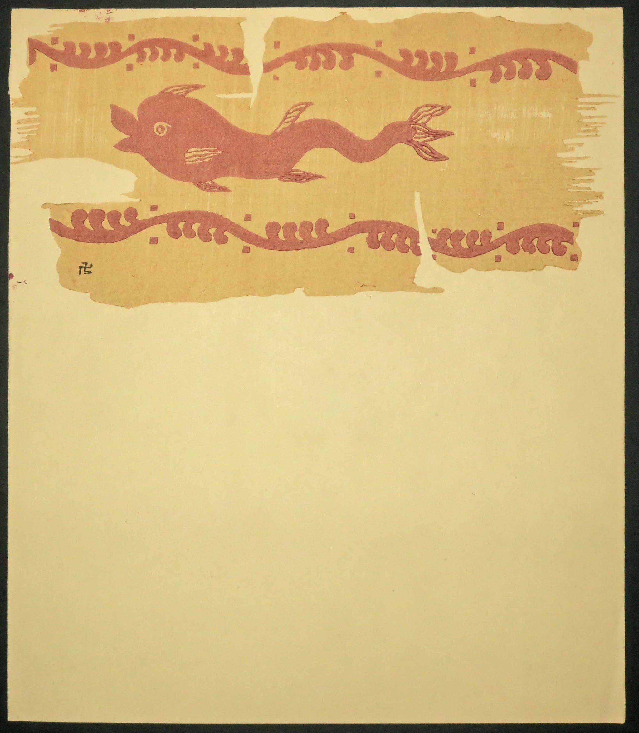 Papier à en-tête, Dauphin.