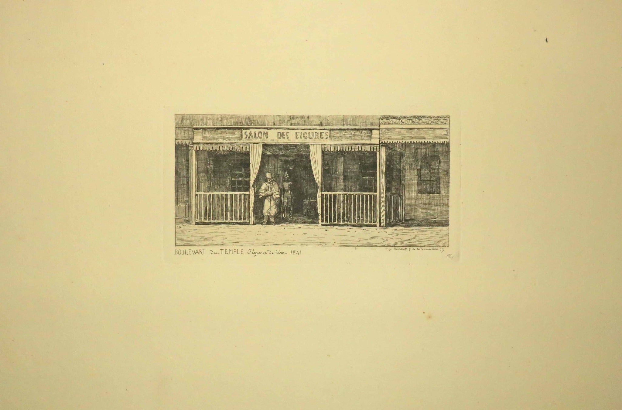 Boulevard du Temple, Figures de cire. De la série
