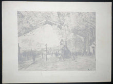 Charger l'image dans la galerie, La Gare Saint-Lazare. c.