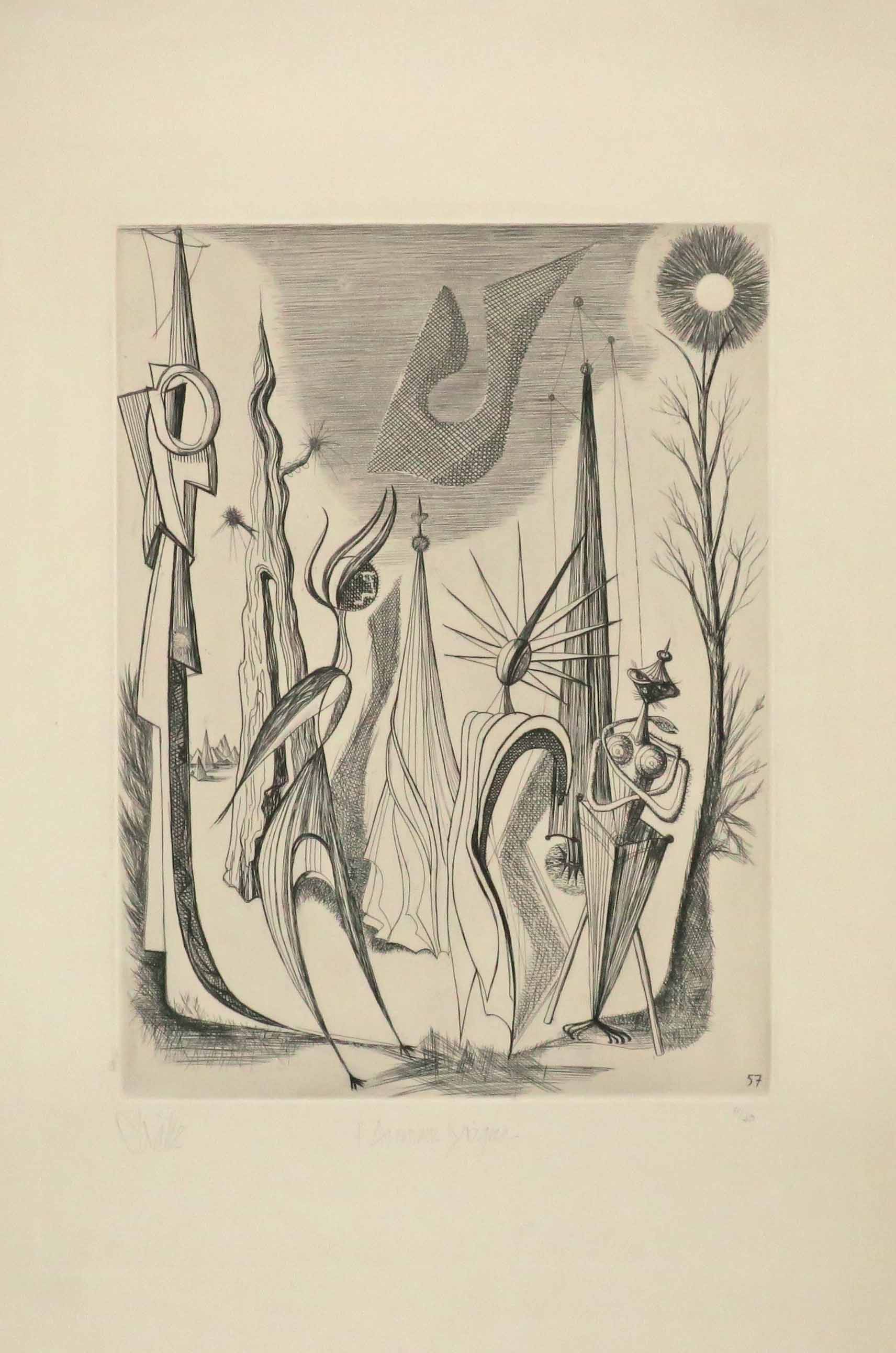 L'Amour lyrique. Allégorie.