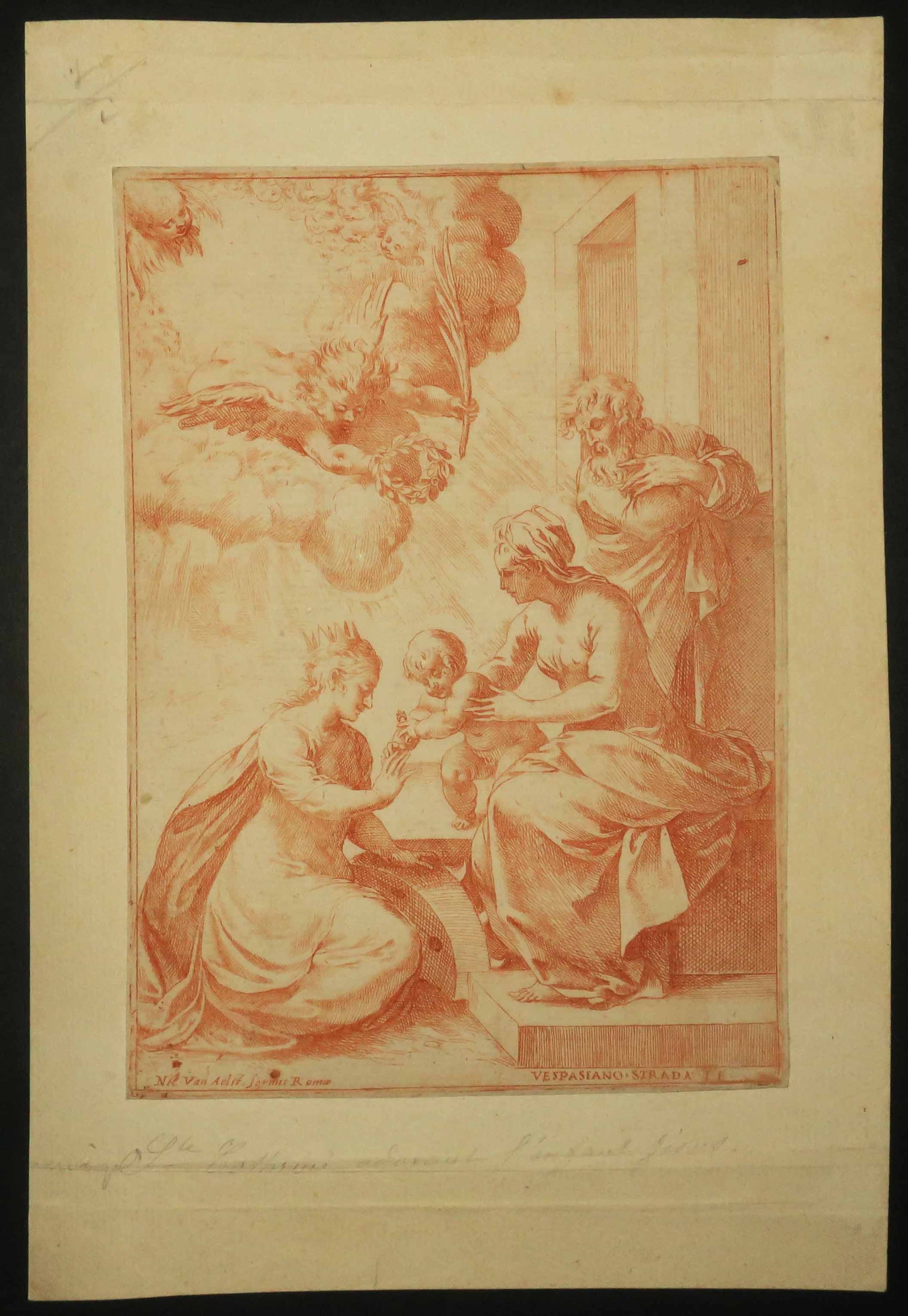 Le mariage mystique de Sainte Catherine.