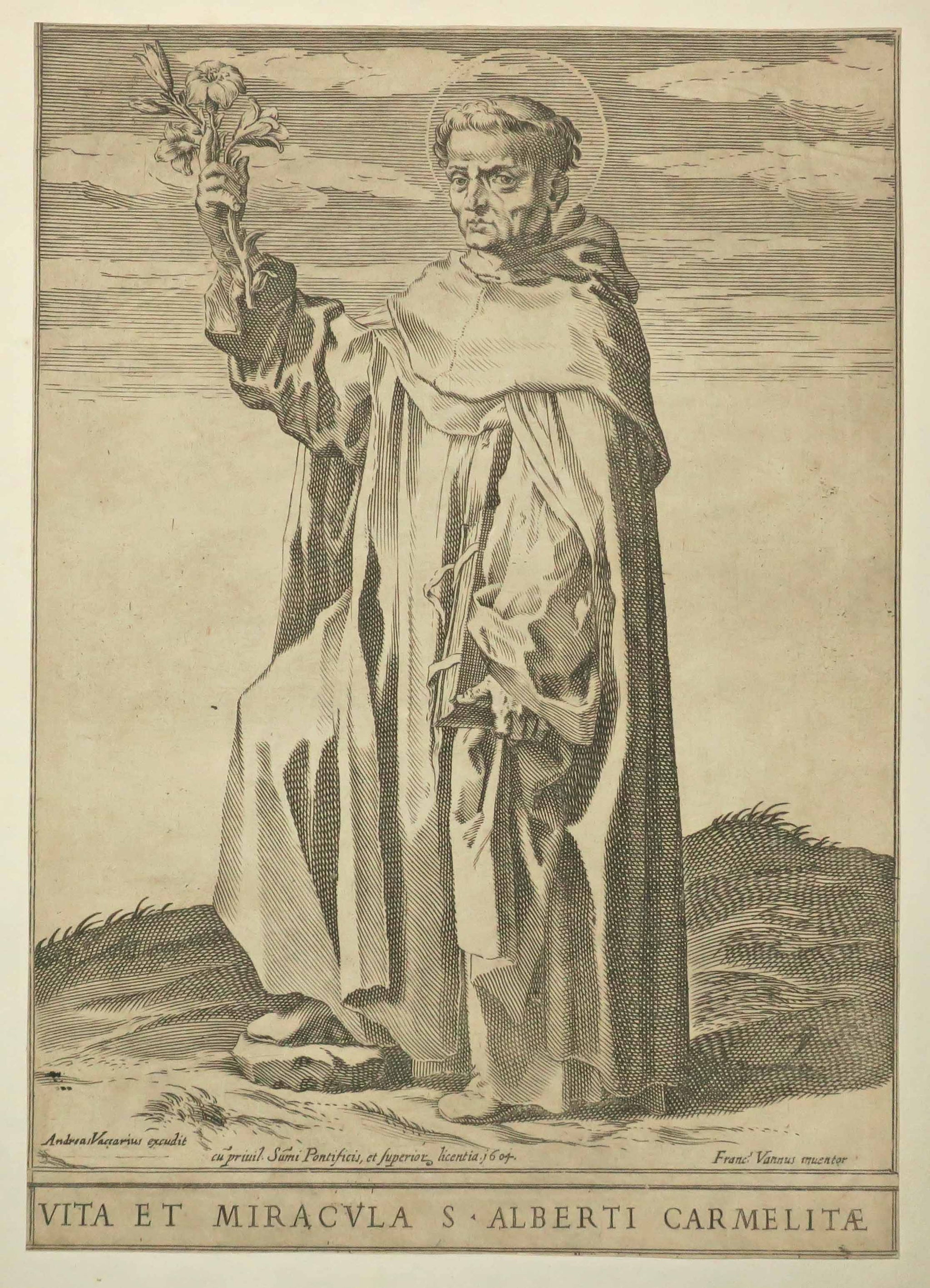 Saint Albert. Vita et miracula S. Alberti carmelitae.